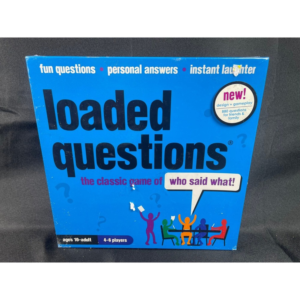 Loaded Questions‎ The Classic Game of Who Said What All Things Equal 02141 New